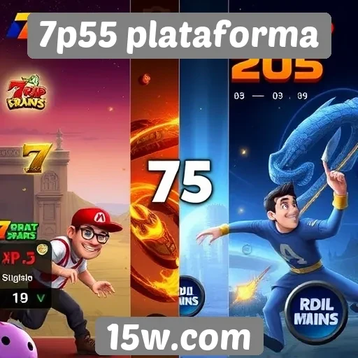 Comparativa de jogos oferecidos no 7p55 plataforma