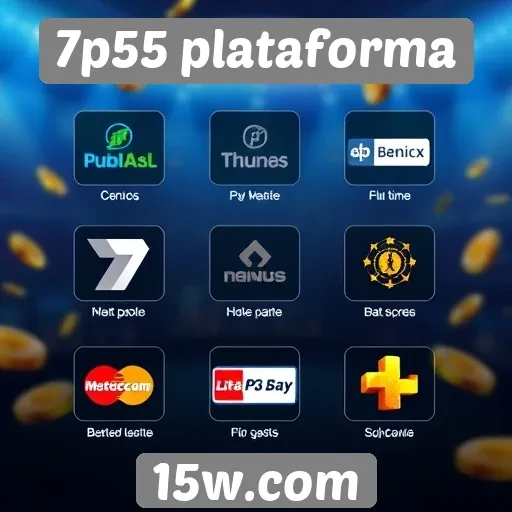 Variedade de métodos de pagamento na 7p55 plataforma